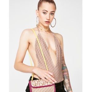 Dolls Kill Bathing Suit Sz Medium BRAND NEW